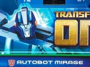 Mirage in box Set for Transformers One (2024).