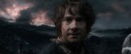 Bilbo informs the company that Smaug is dead