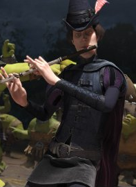 Piper Piping Into Oblivion! From the fourth film Shrek Forever