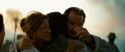 Sam reunites with parents