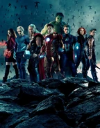 Members of the Avengers, as of Age of Ultron