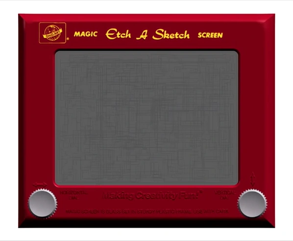 Etch A Sketch : Pocket Size : The Original 1960 : Pixar Toy Story Retro