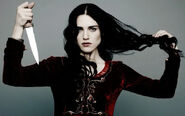 Morgana with dagger