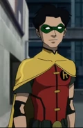 Dick as Robin in the DCAMU.