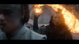 Zhao attempts to fire at Zuko being the prince's back