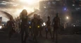 Nebula teaming up with the other superheroines.