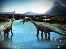Two Pukyongosauruses and a baby in the water.jpg