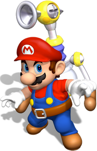 Mario dans Super Mario Sunshine