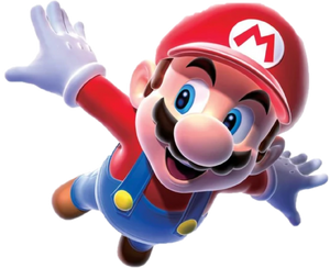 Mario dans Super Mario Galaxy