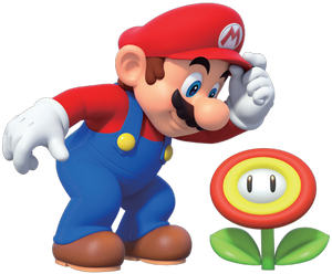 Mario Fire Flower Alternate