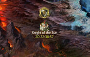 Knight of the Sun on the map