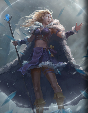 ice mage art