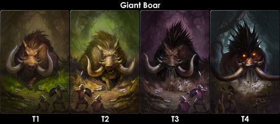 Giant boar