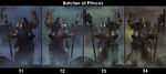 Butcher of Princes Evolutions