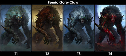 Fenric Gore-Claw Evolutions