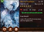 Bennu Frostborn OverEnhanced T3/T4