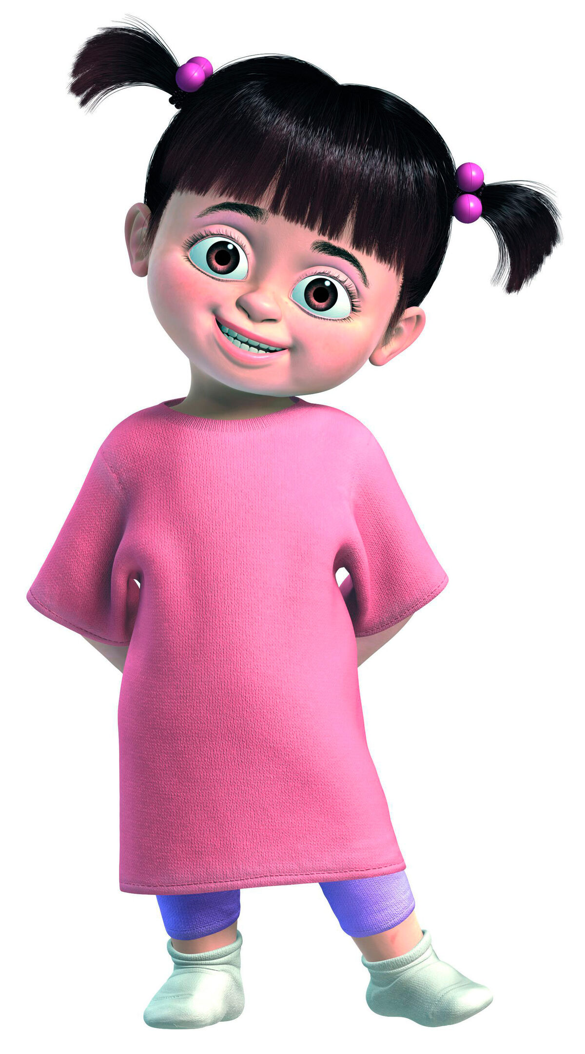 Boo from Monsters, Inc. (2001) looks suspiciously like my sister Bonnie at  4 years old in 1996 : r/pics