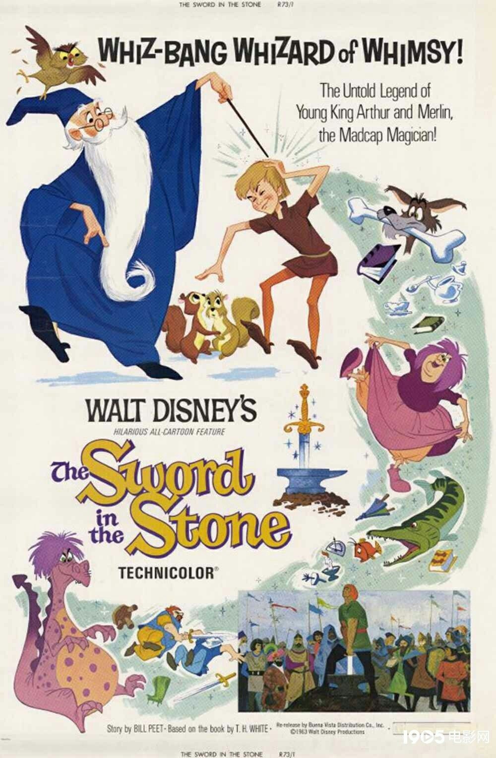 1970s Spanish Walt Disney Trade Card #151 Arthur Pendragon Sword In The Stone 