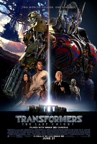 Transformers The Last Knight (2017) new Theatrical Release Poster