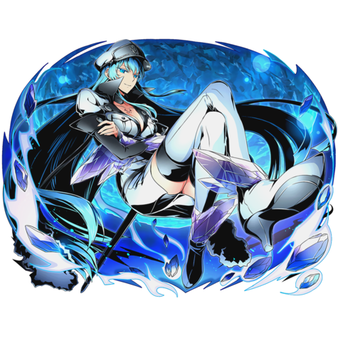 Akame Ga Kill - Esdeath Anime Credit Card Skin