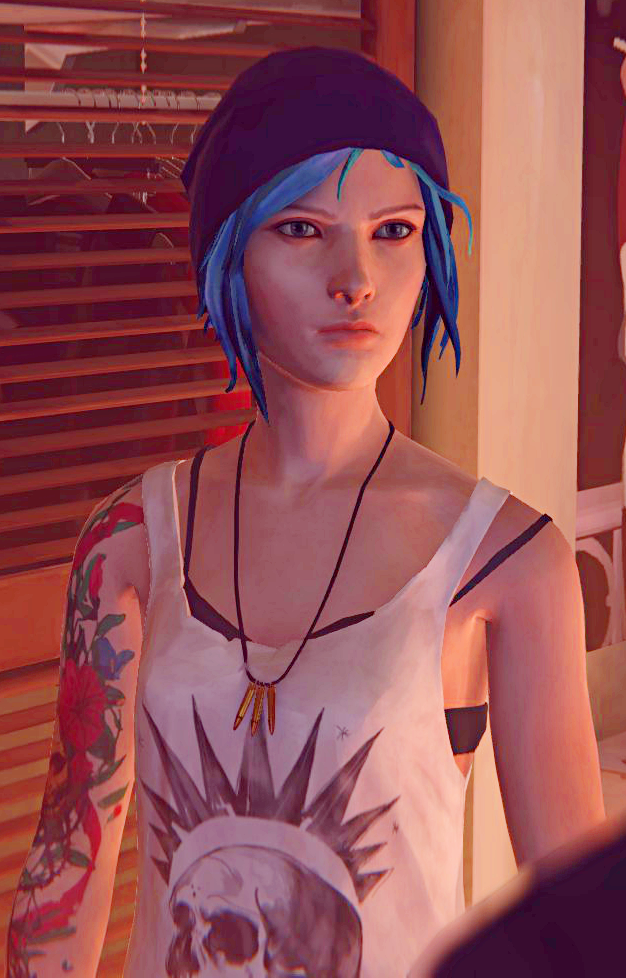 Chloe Price hair and tattoo, Life is strange