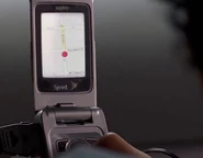 Micah uses Niki's cell phone to track Monica's cell phone. (Powerless)