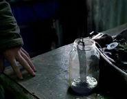 At Dale's shop, Sylar demonstrates his stolen power on Dale's "best wrench". (Unexpected)