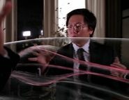 Hiro Nakamura manipulating the space-time continuum, allowing teleportation, time travel and time manipulation. However, he requires intense concentration to do so.