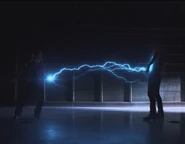 Elle extracts her electrical revenge on Sylar.