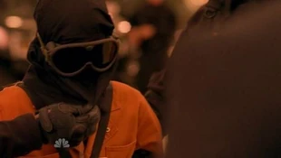 A hooded Claire without earmuffs