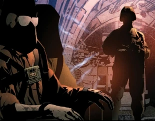 A hooded Sparrow with a hooded female fugitive 2 without goggles and earmuffs