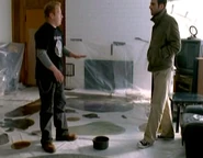 Zane demonstrates the power to Sylar.