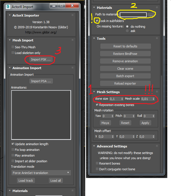 how to use bone edit mode in autodesk 2019