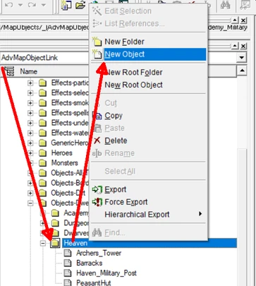 AdvMapObjectLink Dwellings