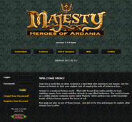 Heroes of Ardania front page