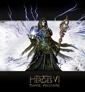 Герои VI - Пляска Смерти - Постер.jpg (324 КБ) Might and Magic Heroes VI: Danse Macabre (2012)
