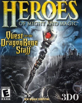 Heroes of Might and Magic Quest for the Dragon Bone Staff-обложка