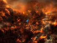 Карта с лавой в Might and Magic: Heroes VI от Nival