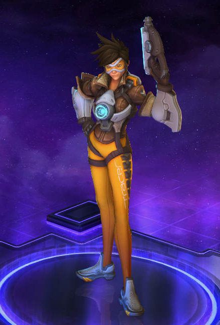 Tracer chega a Heroes of the Storm em abril