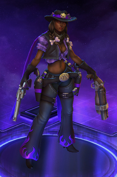 Heroes of the Storm — Valla has received a re-texture and a new pose