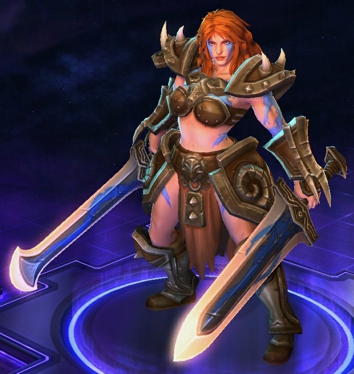 Heroes - Little Merbarian Sonya  Hero, Storm art, Heroes of the storm