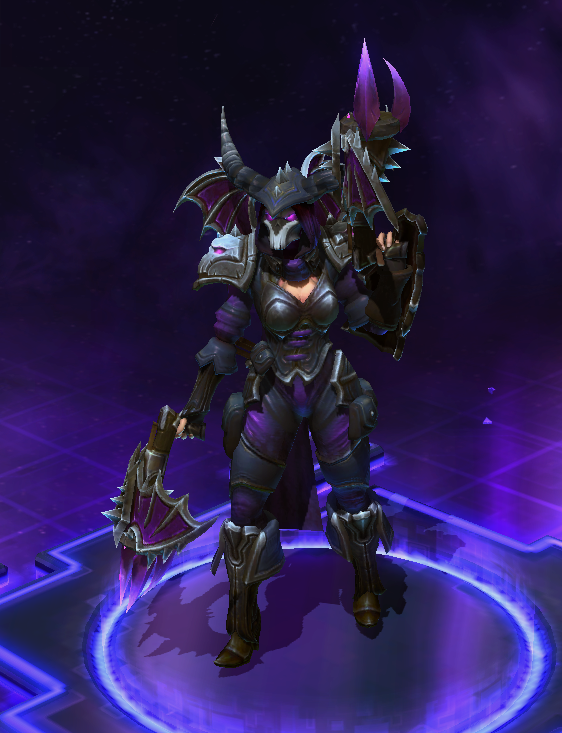 Heroes of the Storm — Valla has received a re-texture and a new pose