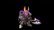 Knight with purple rose (Dragon Shire skin)