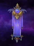 Violet Wizard Warbanner