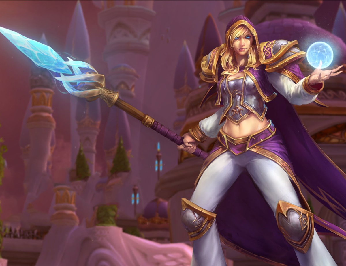 Heroes of the Storm All Characters and Skins (Jaina Patch) 