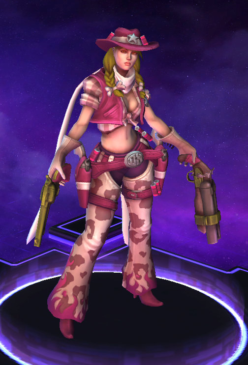 Heroes of the Storm — Valla has received a re-texture and a new pose