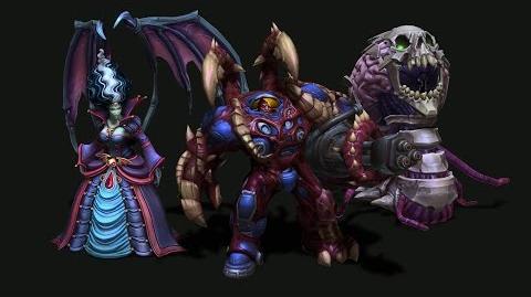 In Development Hallow's End skins for Kerrigan, Abathur, and Tychus