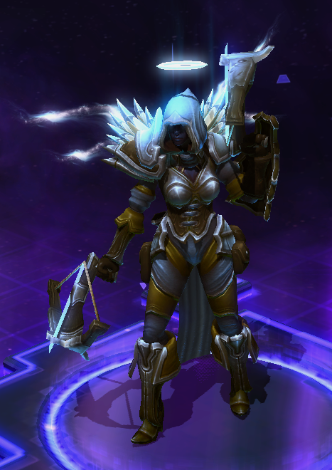 Heroes of the Storm — Valla has received a re-texture and a new pose