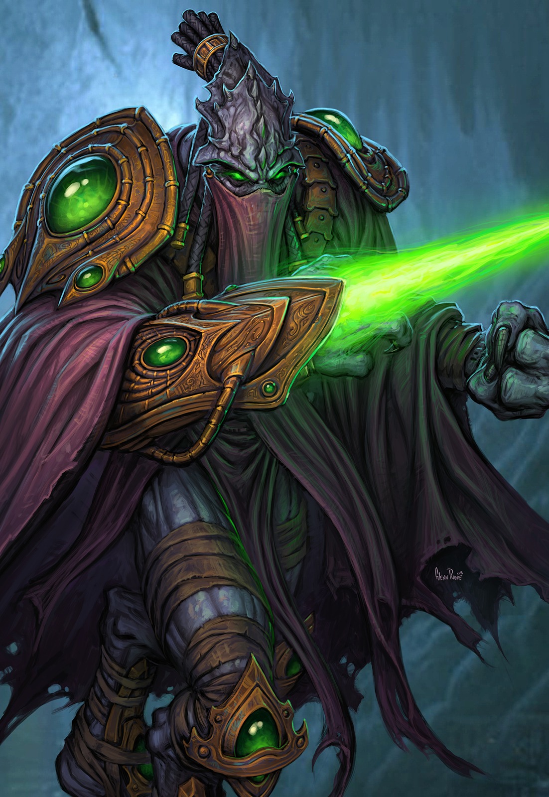 ♥ Heroes of the Storm (Gameplay) - Zeratul, Melee Assassin Build