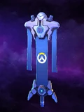 Azure Overwatch Warbanner